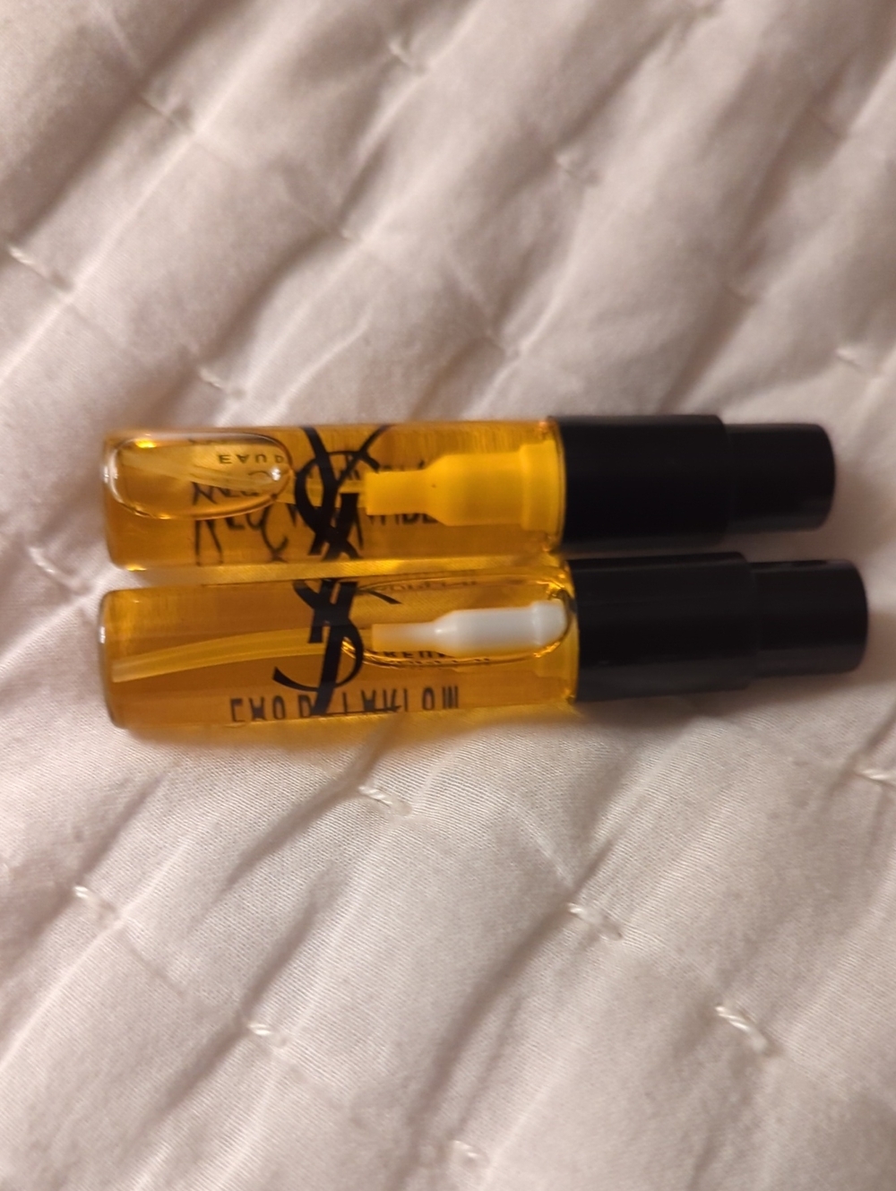 Bundle -Yves Saint Laurent Amber Perfume Vials. 2@2.ML.